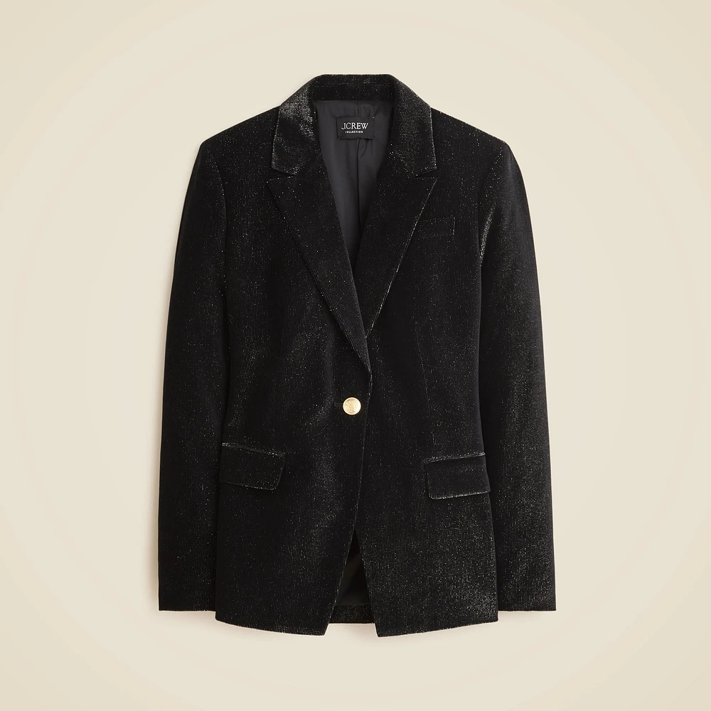 Collection Helena blazer metallic corduroy